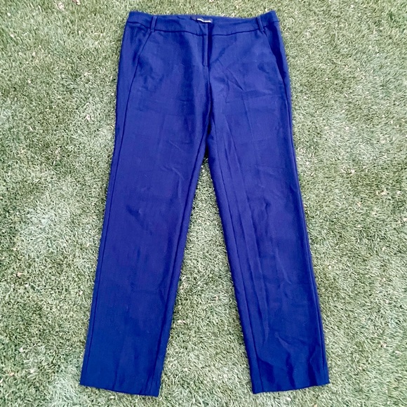 Navy Amanda + Chelsea Straight-Leg Business Slacks Pants, Women’s Size 12 - Picture 5 of 5